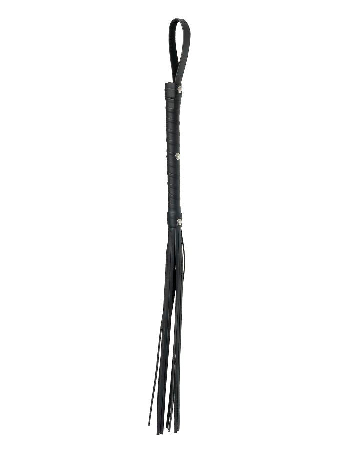 FETISH FANTASY LIMITED EDITION - BLACK LEATHER WHIP 