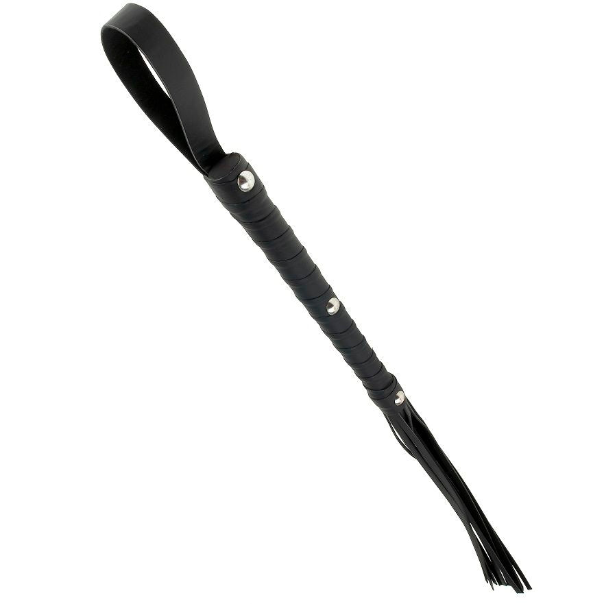 FETISH FANTASY LIMITED EDITION - BLACK LEATHER WHIP 