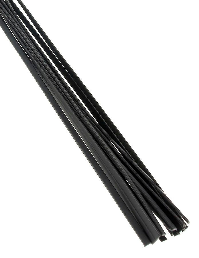 FÉTICHE FANTAISIE ÉDITION LIMITÉE - FOUET EN CUIR NOIR