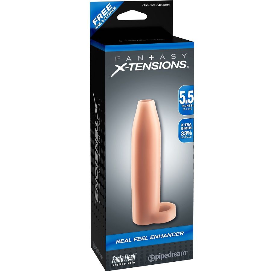 FANTASY X- TENSIONS - REAL FEEL RALLONGE DE PÉNIS M