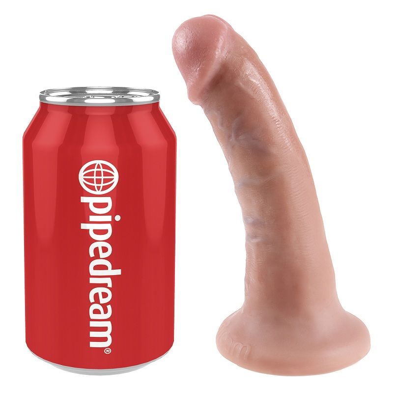 KING COCK - 6 PÉNIS NATUREL 15,2 CM