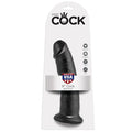 KING COCK - 9 PÉNIS NOIR 22,9 CM