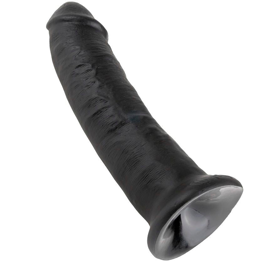 KING COCK - 9 PÉNIS NOIR 22,9 CM