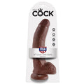 KING COCK - 9 PÉNIS RÉALISTE MARRON 22,9 CM