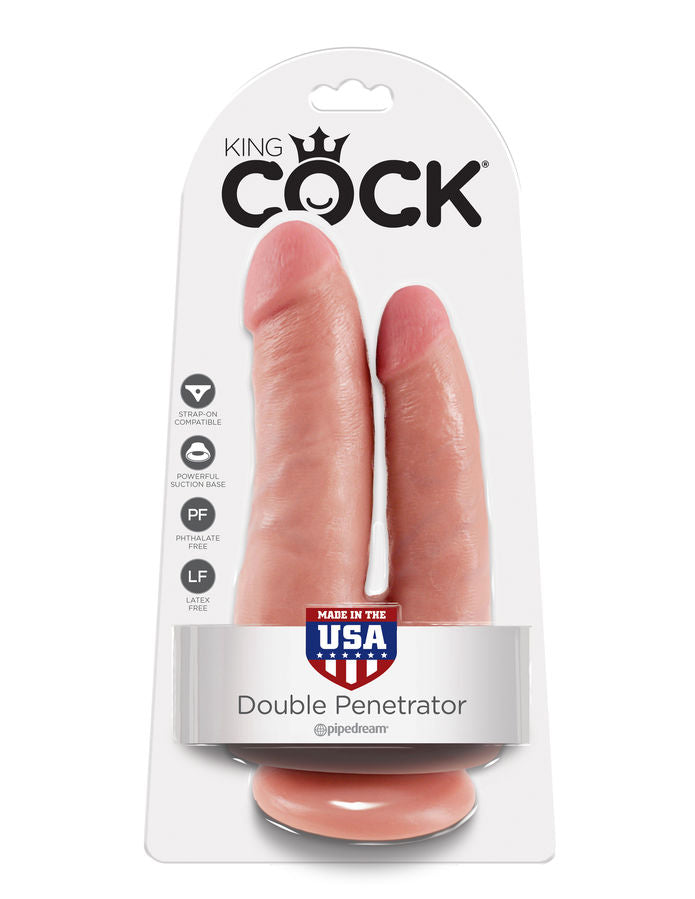 KING COCK - DOUBLE PÉNÉTRATION NATURELLE