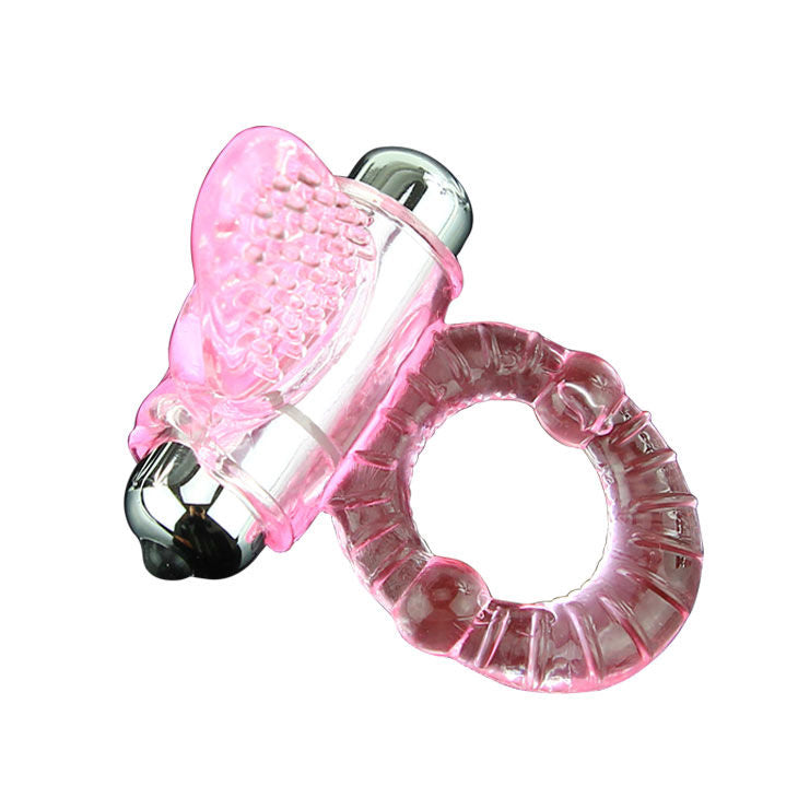 DANSE - SWEET ABS 10 RYTHMES ANNEAU PÉNIS VIBRANT ROSE