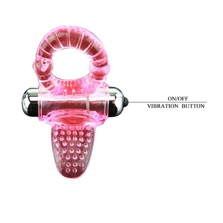DANSE - SWEET ABS 10 RYTHMES ANNEAU PÉNIS VIBRANT ROSE