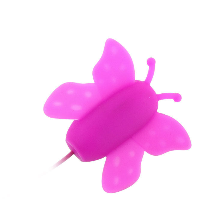 BAILE - STIMULATEUR CLITORIDIEN PAPILLON LOVE EGGS 12 VITESSES LILA TÉLÉCOMMANDE