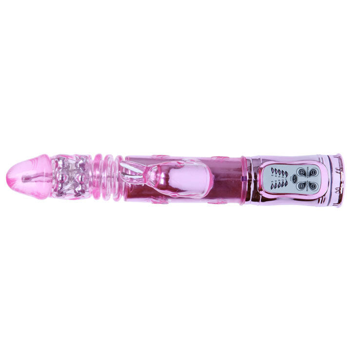 DANSE - LAPIN BATTEUR ROTATIF RAMPANT ROSE