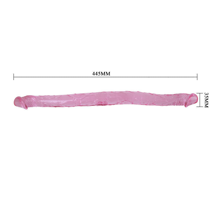 DANSE - DOUBLE GODEMICHET ROSE 44,5 CM