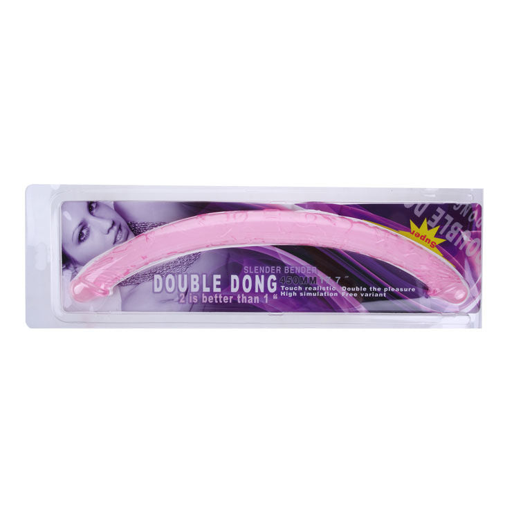 DANSE - DOUBLE GODEMICHET ROSE 44,5 CM