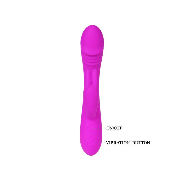 PRETTY LOVE - VIBROMASSEUR INTELLIGENT AVEC RABBIT 30 MODES HUNTER