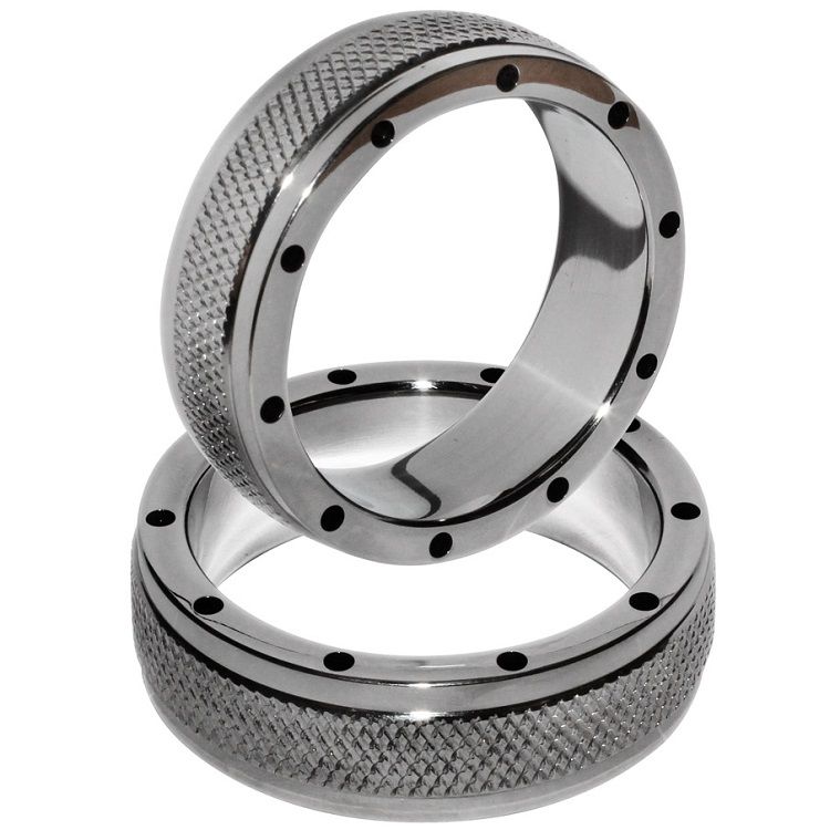 METAL HARD - METAL RING FOR PENIS AND TESTICLES 55 MM