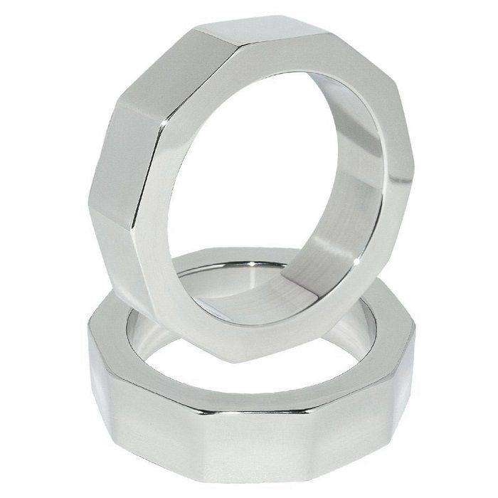 METAL HARD - PENIS AND TESTICLE RING NUT 45 MM