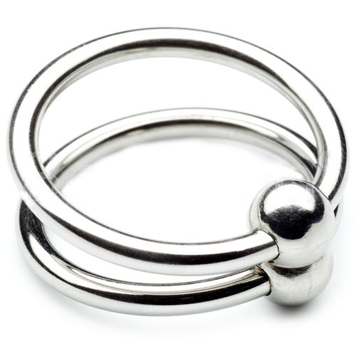 METAL HARD - ANNEAU DOUBLE GLAND 28MM
