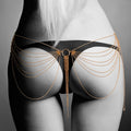 BIJOUX - MAGNIFICENT GOLD METAL CHAIN ​​WAIST JEWELRY