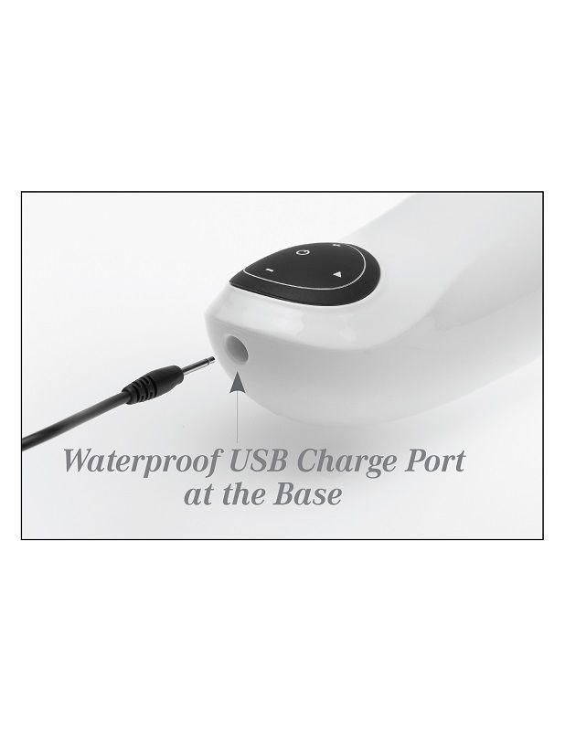 EXTREME TOYZ - PDX MEGA BATOR MASTURBATEUR MASCULIN VAGIN BLANC USB