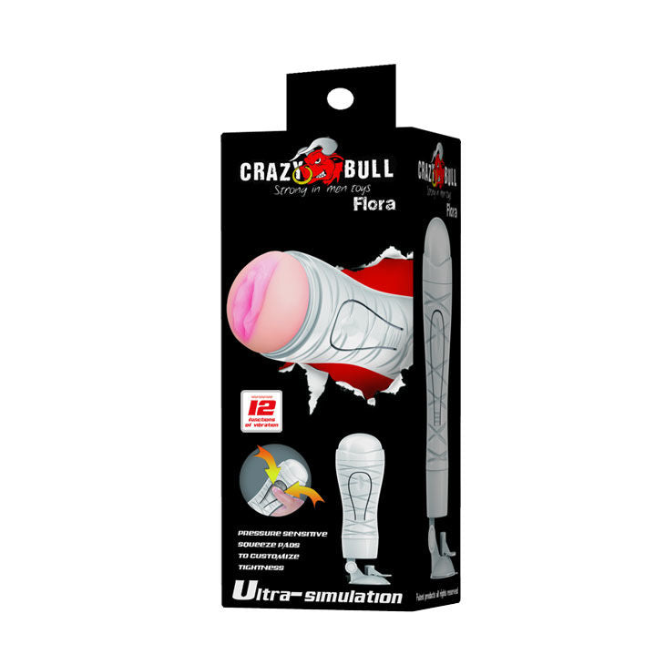 CRAZY BULL - FLORA MASTURBATEUR VAGINAL RECHARGEABLE