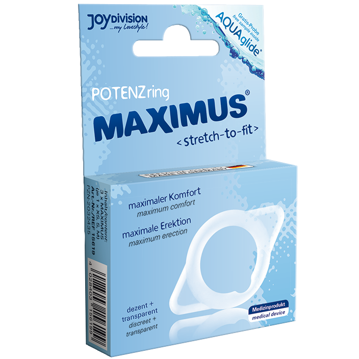 JOYDIVISION - MAXIMUS PACK 3 ANNEAUX XS + S + M