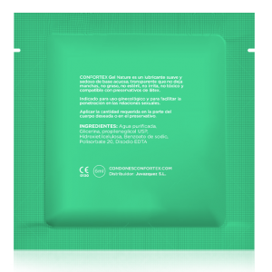 CONFORTEX - SINGLE-DOSE LUBRICANT 6ML BOX/BAG 100 UNITS
