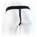 FETISH FANTASY SERIES - 9 ARNÉS CON TESTÍCULOS HUECO MAN 22.9 CM MARRÓN