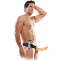 SÉRIE FETISH FANTASY - HARNAIS VIBRANT CREUX 19 CM NATUREL