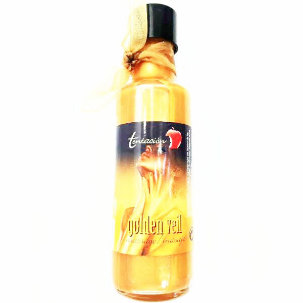 TENTATION - HUILE DE MASSAGE VOILE DORÉ 100 ML