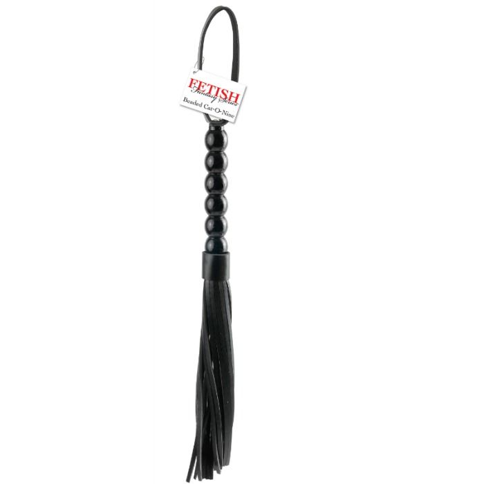 FETISH FANTASY SERIES - CAT-O-NINE TAILS RIDGE HANDLE WHIP