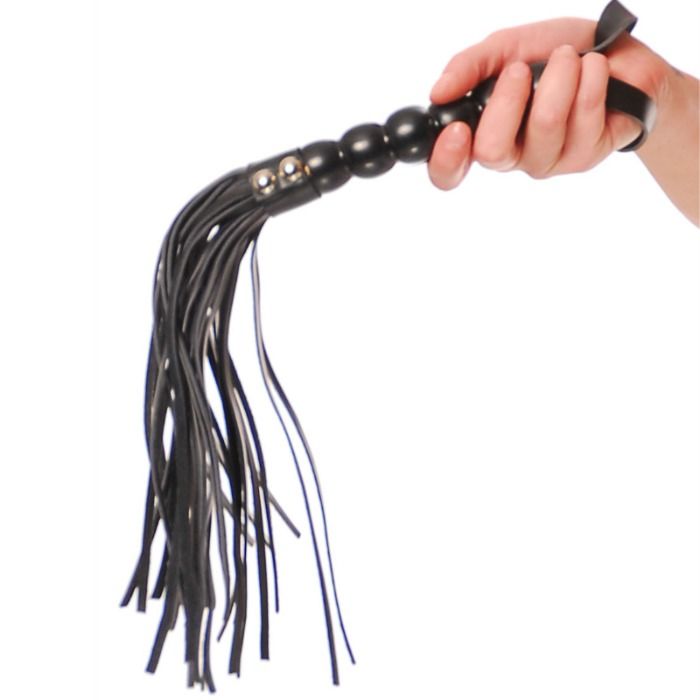 FETISH FANTASY SERIES - CAT-O-NINE TAILS RIDGE HANDLE WHIP