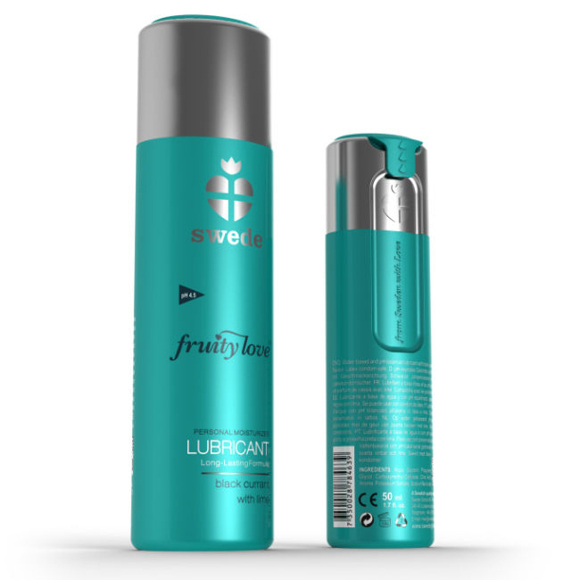 SWEDE - LUBRIFIANT FRUITYLOVE CASSIS ET CITRON VERT 50ML