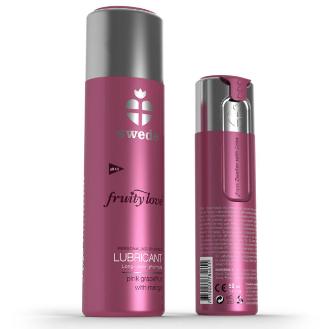 SWEDE - FRUITY LOVE PINK GRAPEFRUIT AND MANGO LUBRICANT 100 ML