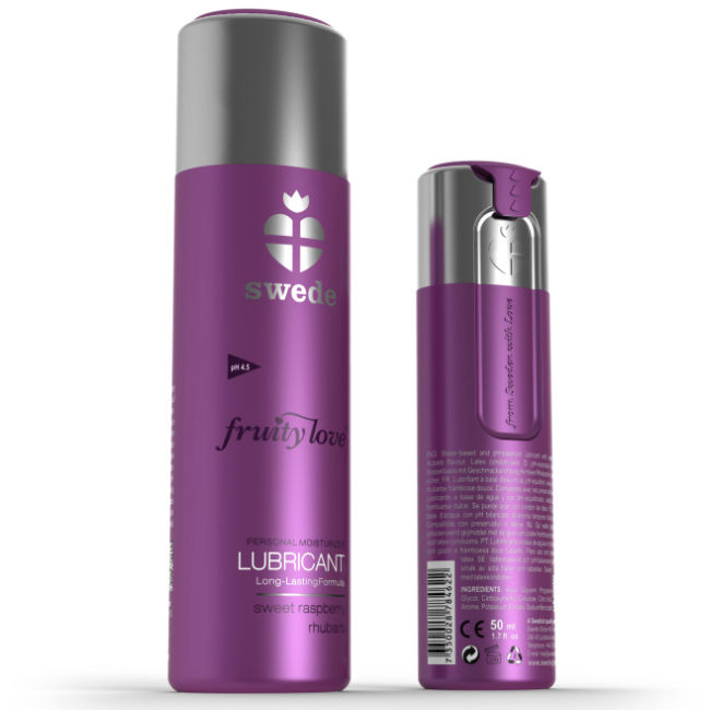 SWEDE - FRUITY LOVE LUBRIFIANT FRAMBOISES ET BETTERAVE ROUGE 50 ML