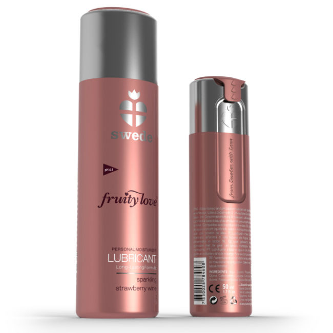 SWEDE - FRUITY LOVE LUBRIFIANT FRAISES ET CHAMPAGNE 50 ML