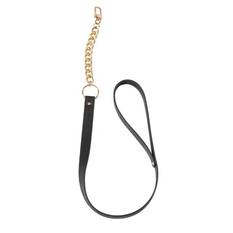 BIJOUX INDISCRETS MAZE - COLLIER AVEC SANGLE NOIR