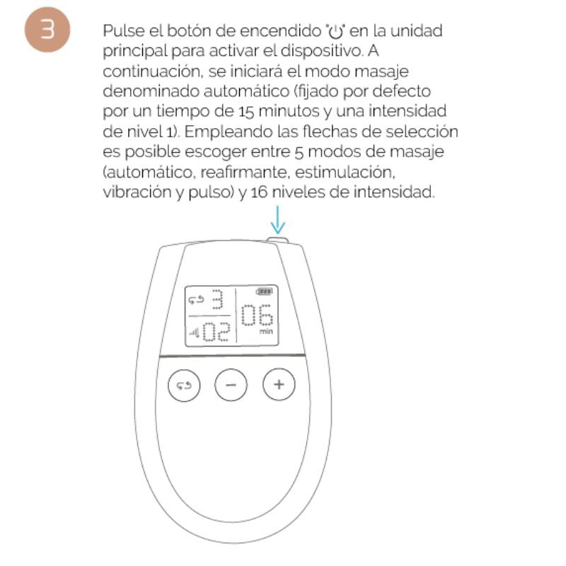 500 COSMETICS - U TONIC ELECTROESTIMULACIÓN TONIFICACIÓN Y REAFIRMACIÓN MUSCULOS