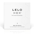 LELO - HEX PRESERVATIVO CAJA 3 UDS