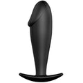PRETTY LOVE - PLUG ANAL EN SILICONE FORME PÉNIS NOIR