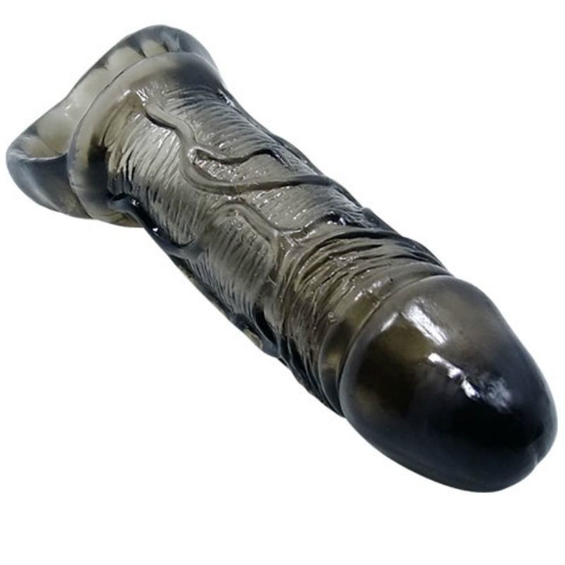 BAILE - FUNDA EXTENSORA PENE CON STRAP PARA TESTÍCULOS 11.5 CM