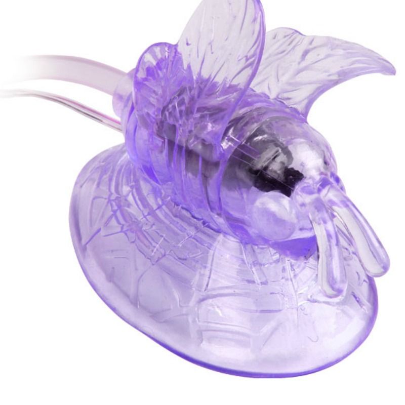DANSE - PAPILLON VIBRANT STIMULATION CLITORIDIENNE LILA