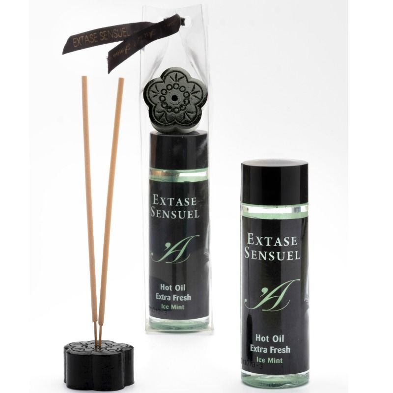 EXTASE SENSUAL - HUILE DE MASSAGE EFFET EXTRA FRAIS GLACE 100 ML