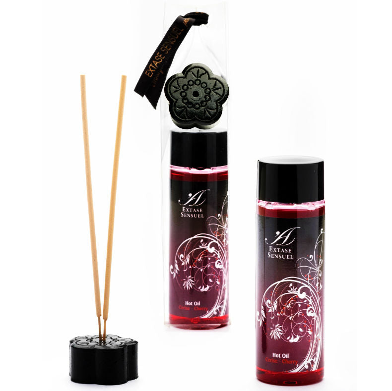 EXTASE SENSUELLE - HUILE STIMULANTE CERISE 100 ML