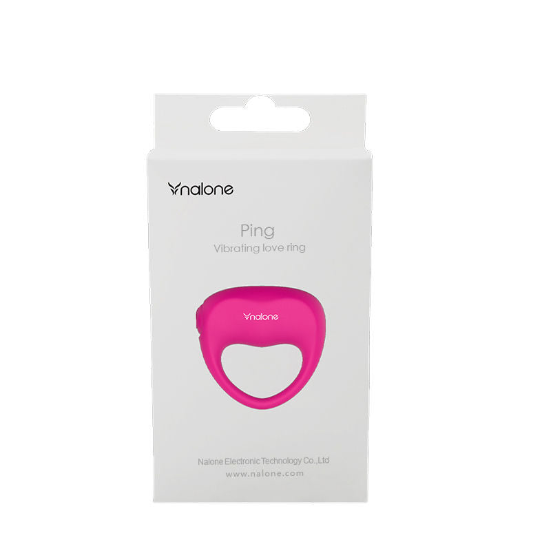 NALONE - VIBRATING LOVE ANNEAU VIBRANT ROSE