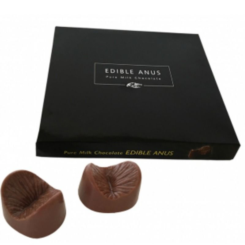 SPENCER & FLEETWOOD ANUS-SHAPED CHOCOLATE BARS