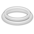 JOYDIVISION POTENZDUO - WHITE PENIS RINGS - M