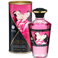 SHUNGA - HUILE DE MASSAGE EFFET CHAUD SAVEUR INTENSE FRAMBOISE 100 ML