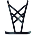 BIJOUX - INDISCRETS MAZE CROSSOVER HARNESS WITH BLACK NECKLINE