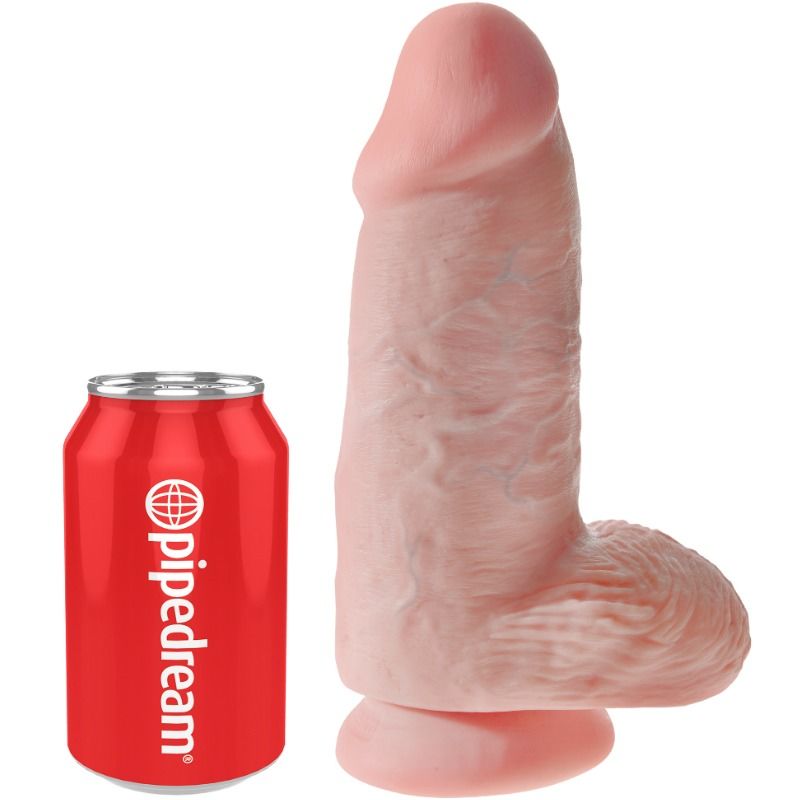 KING COCK - PÉNIS RÉALISTE DODU 23 CM