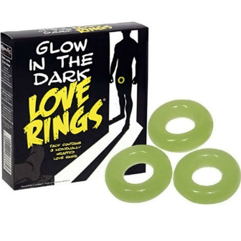 SPENCER & FLEETWOOD - PACK OF 3 FLUORESCENT RINGS
