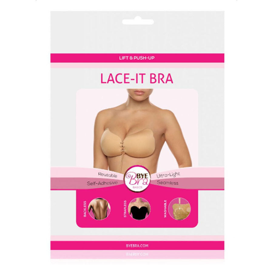BYE-BRA - LACE-IT SOUTIEN-GORGE PUSH-UP NOIR BONNET D