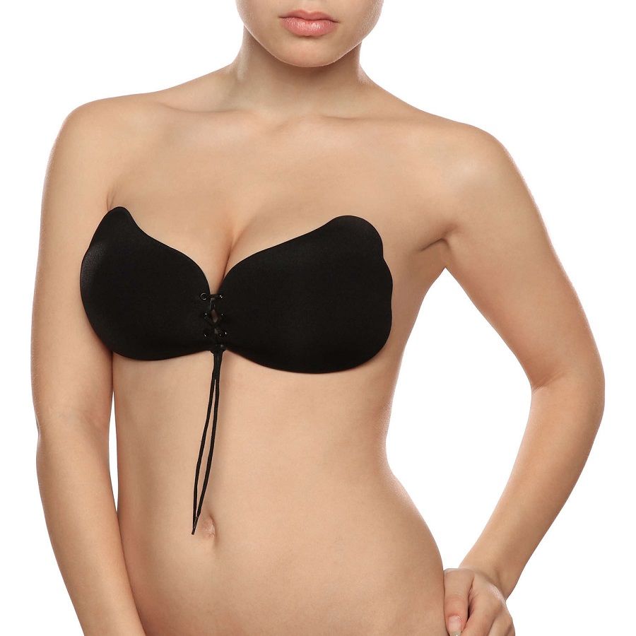 BYE-BRA - LACE-IT SOUTIEN-GORGE PUSH-UP NOIR BONNET D